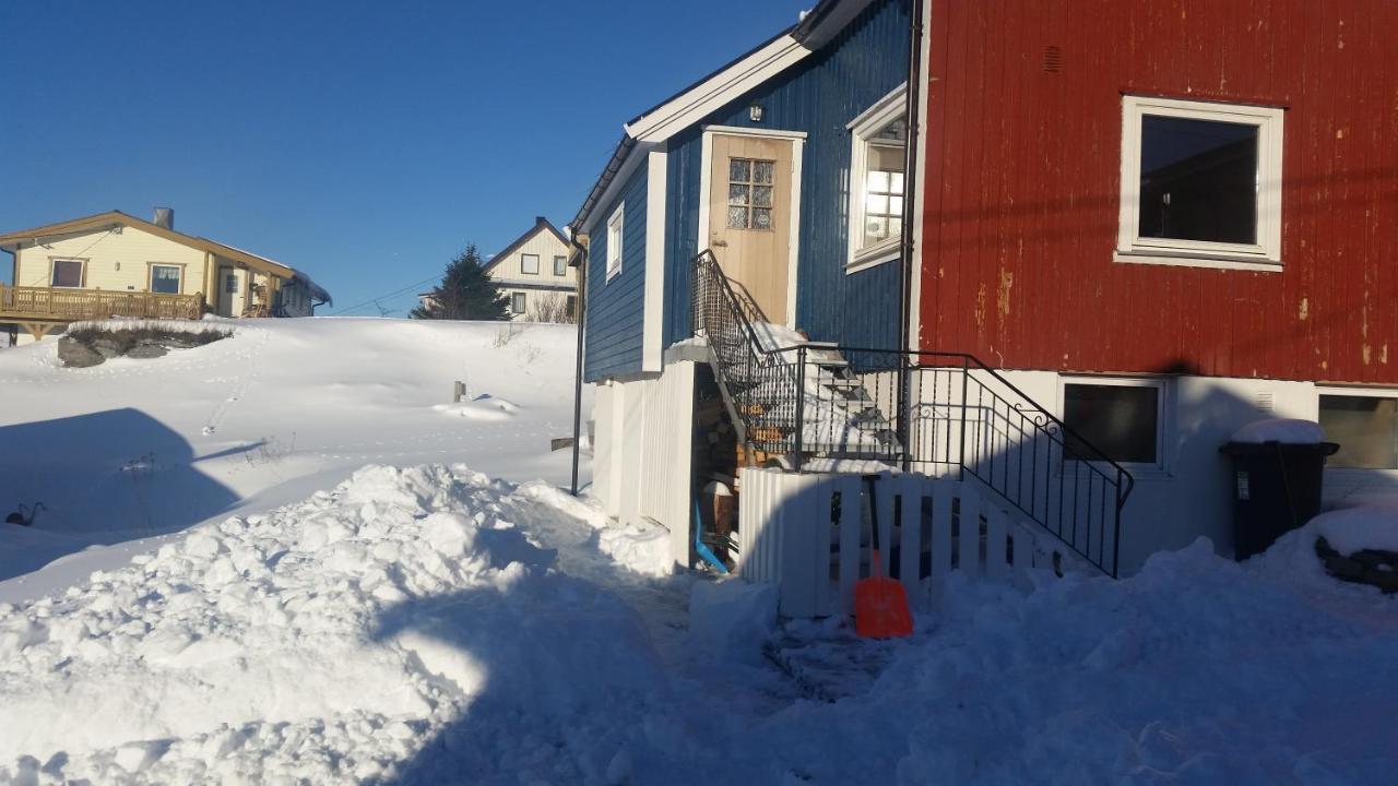 Ferienwohnung Blue House I At The End Of The World Mehamn Exterior foto