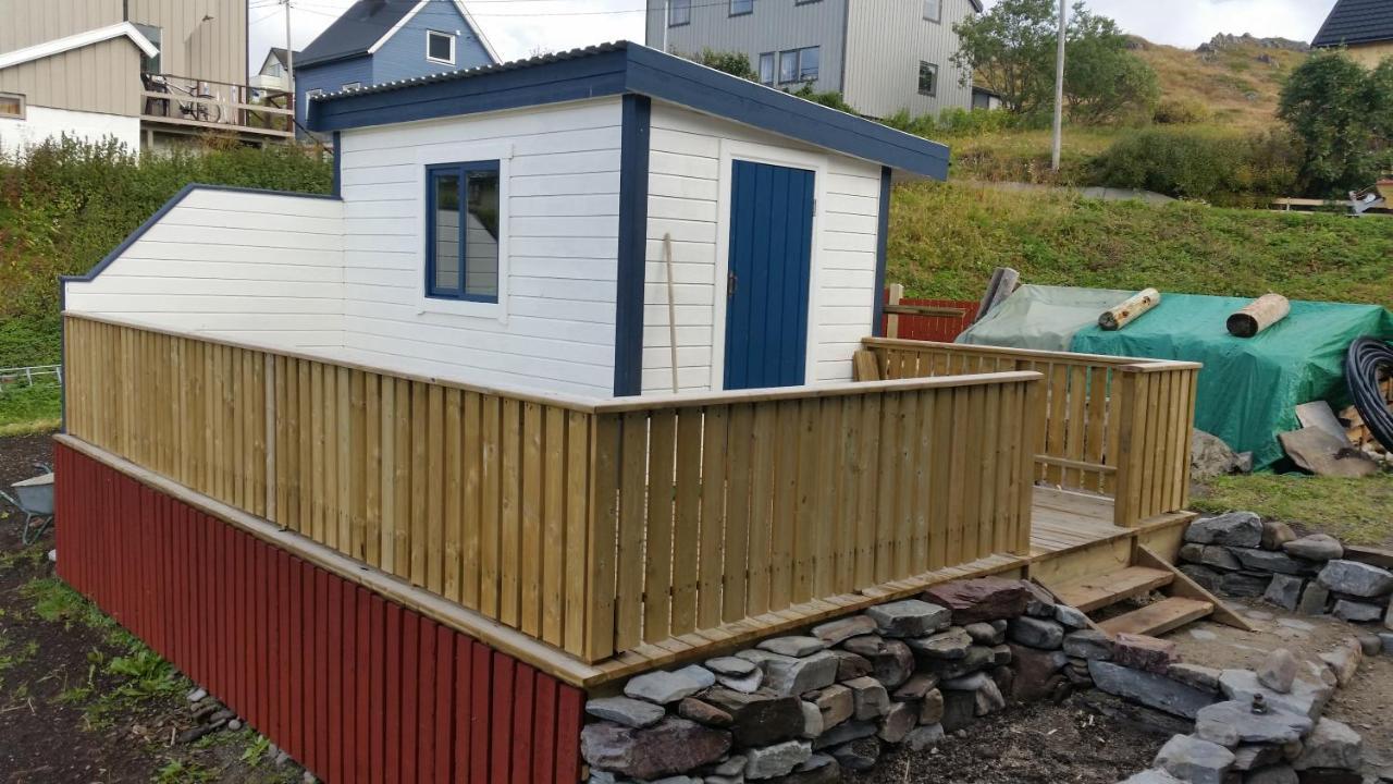 Ferienwohnung Blue House I At The End Of The World Mehamn Exterior foto