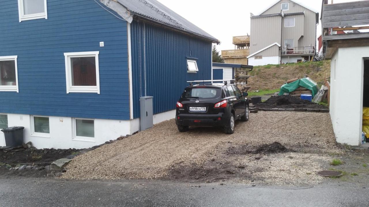 Ferienwohnung Blue House I At The End Of The World Mehamn Exterior foto