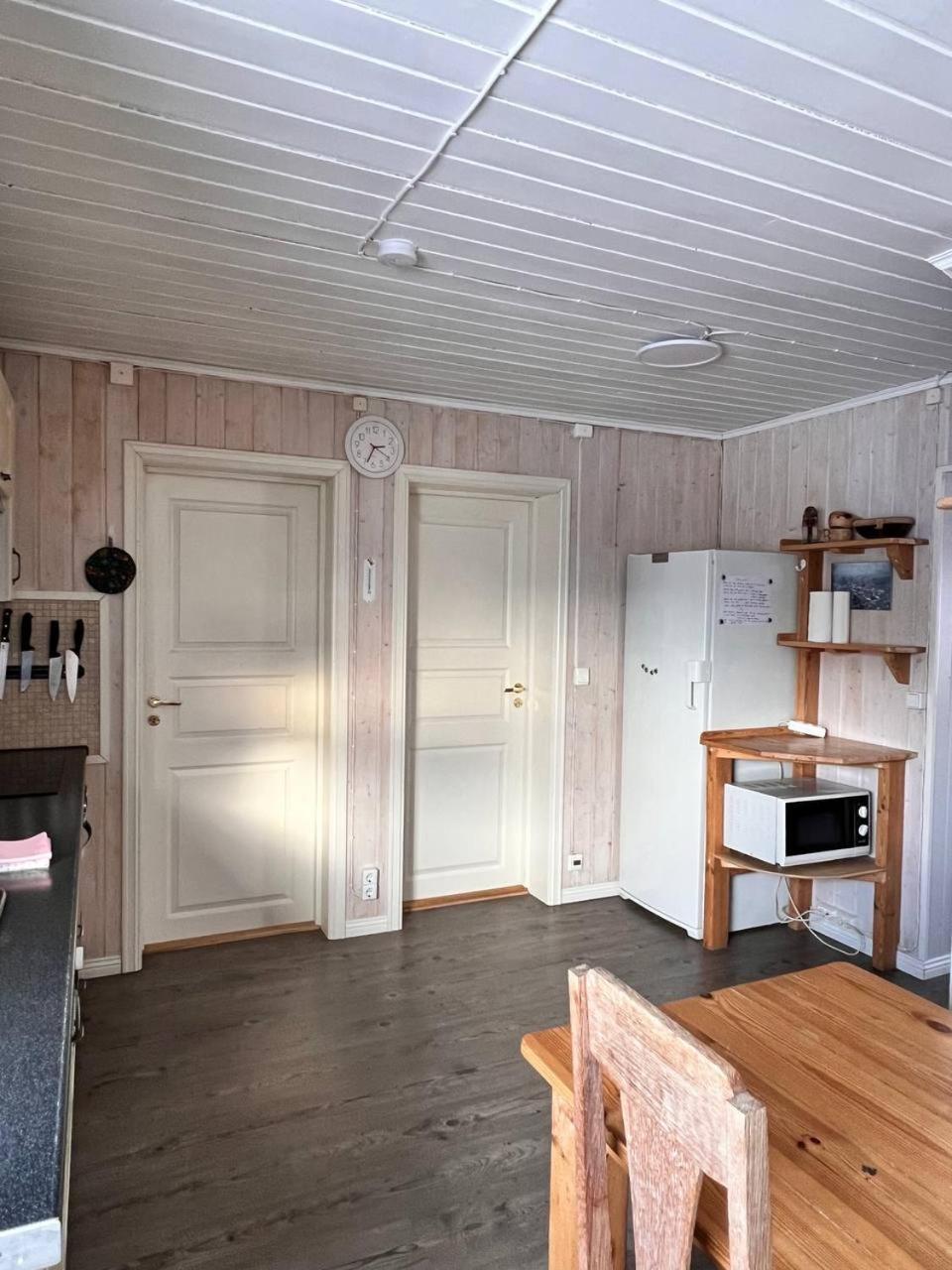 Ferienwohnung Blue House I At The End Of The World Mehamn Exterior foto