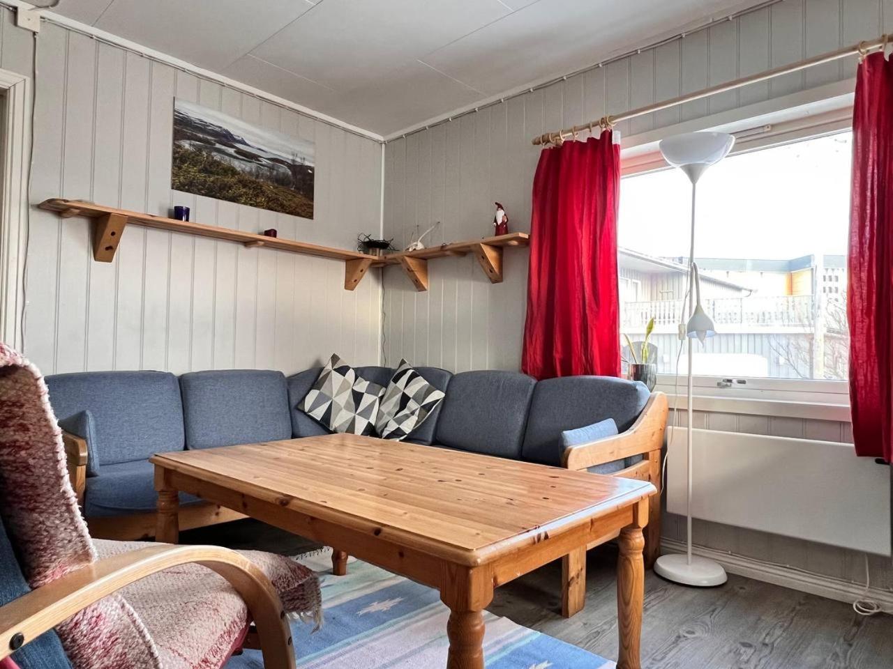 Ferienwohnung Blue House I At The End Of The World Mehamn Exterior foto